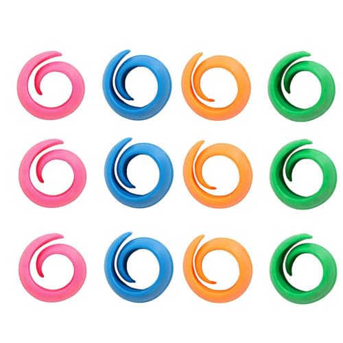 Sparer von Nähgarnspulen, Stickgarnspulen, Spulen für Nähgarnhalter, 12 x Spulenhalter, Stickgarnspulenhalter, Organizer für Nähspulen im Sil von Generic