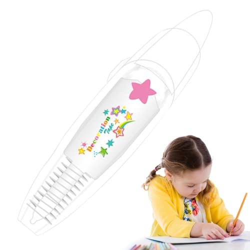 Spitzen-Korrekturband | Musterkorrekturbandstift - Kreative und genaue Markierung für Grußkarten, Briefe, Tagebücher, Schulmaterial, Scrapbooking von Generic