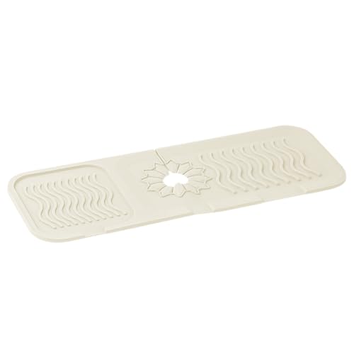 Spülbeckenmatte, Spülbeckenmatte aus Silikon, Wasserhahn-Ablaufmatte, rutschfeste Wasserauffangmatte, Abtropfmatte für Küchenspüle, Wasserhahnmatte von Generic