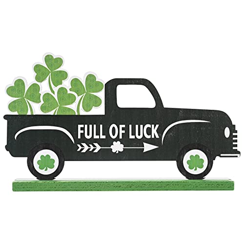 St Patricks Day Tischdekorationen LKW Ladungen Glück Kleeblatt Holz Zeichen Tisch Mittelstück Indoor Irland Tischdekorationen Party St. Patrick's Day Geschenk Dekorationen St Patricks Day Tischdekorationen LKW Ladungen Glück Kleeblatt Holz Zeichen Tisch Mittelstück Indoor Irland Tischdekorationen Party St. Patrick's Day Geschenk Dekorationen von Generic