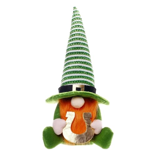 St. Patricks Day, St. Patricks Zwerge Plüsch, Kobold, Gesichtsloser, Mehrstufiges Tablett- Mit Grünem -, Ornament, Schwedische Tomte-Sammelfigur St. Patricks Day, St. Patricks Zwerge Plüsch, Kobold, Gesichtsloser, Mehrstufiges Tablett- Mit Grünem -, Ornament, Schwedische Tomte-Sammelfigur von Generic