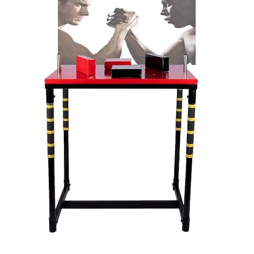 Standard Arm Wrestling Battle Table Armdrücktisch, Professionelles Wettkampfgerät For Das Krafttraining Des Handgelenks For Intensive Spiele/Fitness-Gaming Im Fitnessstudio/Familienunterhaltungstreffe von Generic