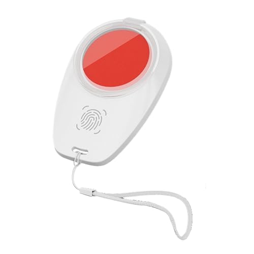 Stempelkissen für Fingerabdrücke, Fingerabdruck-Pad, lichtempfindliche Tinte, wasserdichtes Stempelkissen mit Umhängeband, professionelles rotes Stempelkissen, zur Identifizierung, Notarsicherheit Stempelkissen für Fingerabdrücke, Fingerabdruck-Pad, lichtempfindliche Tinte, wasserdichtes Stempelkissen mit Umhängeband, professionelles rotes Stempelkissen, zur Identifizierung, Notarsicherheit von Generic