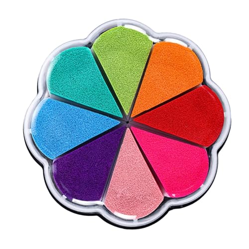 Stempelkissen für – waschbare ungiftige Stempelkissen, leuchtende Farben für Handwerk, Schulprojekte | Sicheres und lustiges Stempelkissen für Stempelkissen für – waschbare ungiftige Stempelkissen, leuchtende Farben für Handwerk, Schulprojekte | Sicheres und lustiges Stempelkissen für von Generic