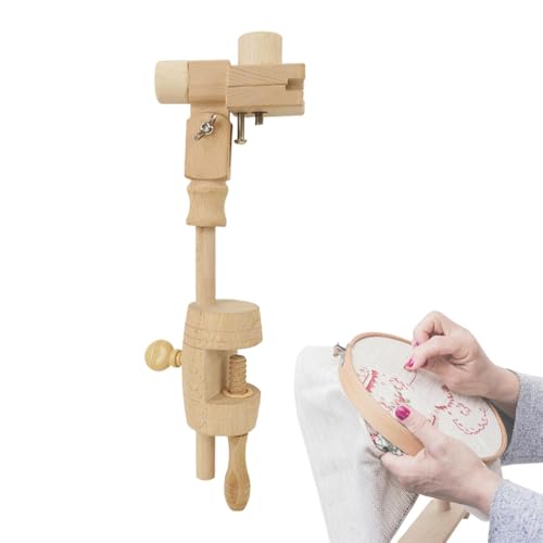 Stick-Verpackungshalter aus Holz – Stick-Ringhalter, 360-Grad-Stickrahmen, Stickrahmen, Handreifenhalter, Holzständer für Nadelstich Stick-Verpackungshalter aus Holz – Stick-Ringhalter, 360-Grad-Stickrahmen, Stickrahmen, Handreifenhalter, Holzständer für Nadelstich von Generic