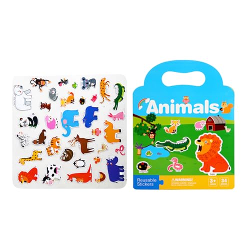 Stickerbücher für Kinder, Stickerbuch für Kinder, Lernaktivitäten für Vorschulspielzeug | Activity Sticker Book Toy für Hand-Koordinationstraining für Kinder Stickerbücher für Kinder, Stickerbuch für Kinder, Lernaktivitäten für Vorschulspielzeug | Activity Sticker Book Toy für Hand-Koordinationstraining für Kinder von Generic