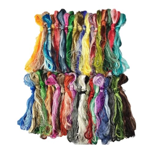Natürliche Maulbeerseide, handgefertigt, Stickgarn, 200 Farben, 20–22 m pro Farbe, DIY Handwerk Natürliche Maulbeerseide, handgefertigt, Stickgarn, 200 Farben, 20–22 m pro Farbe, DIY Handwerk von Generic