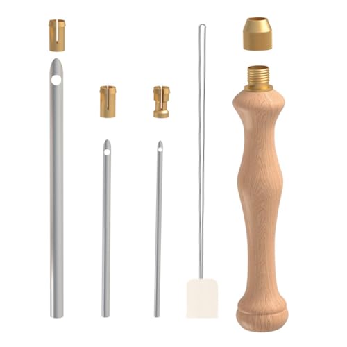 Stickset mit - Stanznadel-Set, Stickwerkzeuge, verstellbare Stanznadel-Set, Stanznadel, Sticknadelwerkzeug, verstellbare Tuftnadel von Generic