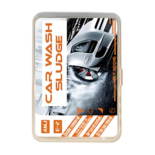 Sticky Cleaner Putty Card, Car Scratch Eraser | Wiederverwendbarer Trockener Eraser Weich – Autopflege Reinigungshalter detailliert die Werkzeuge für die Lederpflege von Außenscheiben Sticky Cleaner Putty Card, Car Scratch Eraser | Wiederverwendbarer Trockener Eraser Weich – Autopflege Reinigungshalter detailliert die Werkzeuge für die Lederpflege von Außenscheiben von Generic