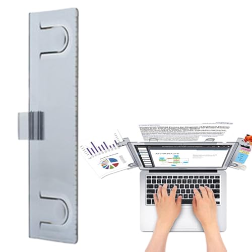 Sticky Note Organizer – Mehrzweck-Dokumentenhalter | Computer-Schreibtisch-Organizer mit Clips für Dokumente, A4-Papier, Visitenkarten, Notizen Sticky Note Organizer – Mehrzweck-Dokumentenhalter | Computer-Schreibtisch-Organizer mit Clips für Dokumente, A4-Papier, Visitenkarten, Notizen von Generic