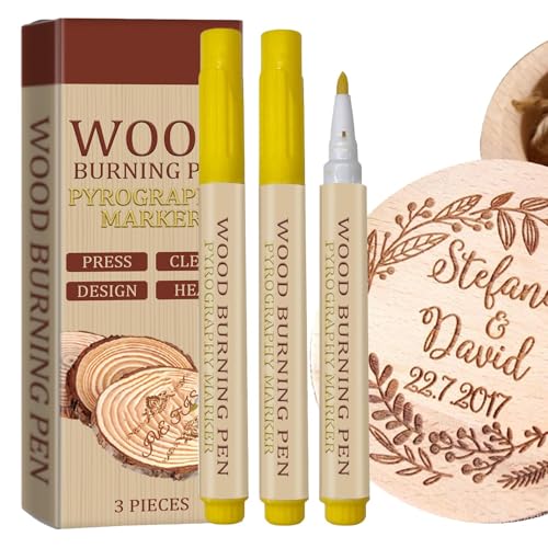 Stift zum Verbrennen von , Stift zum Verbrennen von , wasserfest, 3 Stück, für Holzmarken, Heimdekoration, Holzmalerei, Zeichnung, Bleistift, Herramien Stift zum Verbrennen von , Stift zum Verbrennen von , wasserfest, 3 Stück, für Holzmarken, Heimdekoration, Holzmalerei, Zeichnung, Bleistift, Herramien von Generic