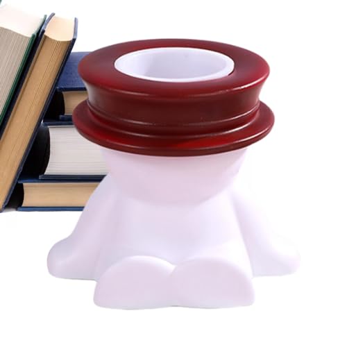 Stifthalter für den Schreibtisch, Make-up-Pinselbecher, robuster PVC-Bürstenhalter, Schreibtisch-Dekoration von Generic