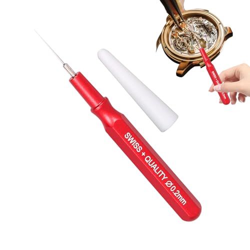 Stiftöl für Uhren - professionelles Applikator Schmieröl, Präzisionswerkzeug für manuelle Reparatur | Feine NIB mit integriertem Tank für Wartungsuhren, PRA PR Stiftöl für Uhren - professionelles Applikator Schmieröl, Präzisionswerkzeug für manuelle Reparatur | Feine NIB mit integriertem Tank für Wartungsuhren, PRA PR von Generic