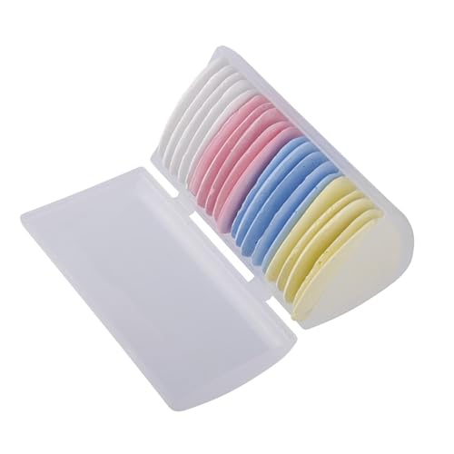 Stoffkreide, Schneiderkreide aus farbigem Stoff mit Dreiecksform, waschbar, mit Aufbewahrungsbox für Quilting, Nähzubehör von Generic