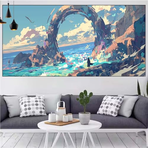 Strand Diamond Painting xxl 90x180cm Diamond Painting Erwachsene Abstrakt Diamant Malerei Set,Mosaikherstellung Malen Nach Zahlen Cross Stickerei Kunst Leinwand Malerei Kits,Décor Gifts Frauen CN-399 Strand Diamond Painting xxl 90x180cm Diamond Painting Erwachsene Abstrakt Diamant Malerei Set,Mosaikherstellung Malen Nach Zahlen Cross Stickerei Kunst Leinwand Malerei Kits,Décor Gifts Frauen CN-399 von Generic