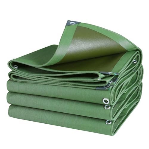Strapazierfähige Plane, langlebige Canvas-Plane, wasserdichte Möbel-Wohnwagen-Abdeckplane, verstärkte Ösen | Mehrzweck-Schutzplanenabdeckungen für Camping/Garten/Hühnerstall/Zwinger (2 x 4 m Strapazierfähige Plane, langlebige Canvas-Plane, wasserdichte Möbel-Wohnwagen-Abdeckplane, verstärkte Ösen | Mehrzweck-Schutzplanenabdeckungen für Camping/Garten/Hühnerstall/Zwinger (2 x 4 m von Generic