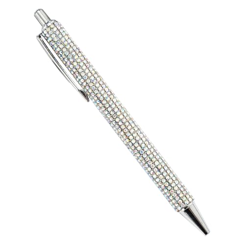Strass-Kugelschreiber - Stilvoller Kugelschreiber, Schicker Funkelnder Kristallstift | Ausziehbarer Bling-Kugelschreiber für Frauen, Süßes Schreiben, Zeichnen, Journaling-Stift, Eleganter Funkelnder S Strass-Kugelschreiber - Stilvoller Kugelschreiber, Schicker Funkelnder Kristallstift | Ausziehbarer Bling-Kugelschreiber für Frauen, Süßes Schreiben, Zeichnen, Journaling-Stift, Eleganter Funkelnder S von Generic