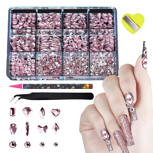 Strass Nagel Dekoration für Frauen Glänzende Strass Nagel Dekoration für Frauen Flaches Design Dekorationen für Party Täglichen Gebrauch Arbeit Date Schule Strass Nagel Dekoration für Frauen Glänzende Strass Nagel Dekoration für Frauen Flaches Design Dekorationen für Party Täglichen Gebrauch Arbeit Date Schule von Generic