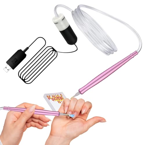 Strassstein Malstift | Strass Malstift Mit Vakuumpumpe | Automatischer Applikator Mit Perlenadsorption Für Bastelprojekte Und Schmuckherstellung von Generic
