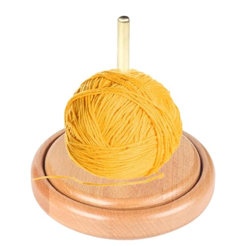 Strickgarnhalter - Holzgarnspinner, Garnroller, Häkelgarn, handgefertigtes Strickgarn, Aufbewahrungsständer für Strickgarn, Häkelgarn Strickgarnhalter - Holzgarnspinner, Garnroller, Häkelgarn, handgefertigtes Strickgarn, Aufbewahrungsständer für Strickgarn, Häkelgarn von Generic
