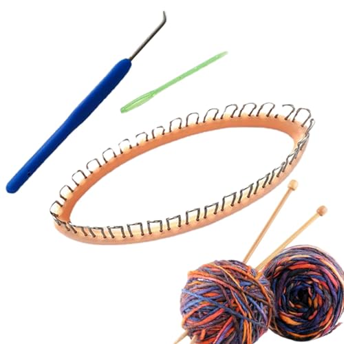 Strickmaschine für Socken, Webstuhl für Socken | Rundes Strickbrett, Strickwerkzeuge für Socken mit Haken und Nadel, tragbare Strickwerkzeuge, Set von Generic