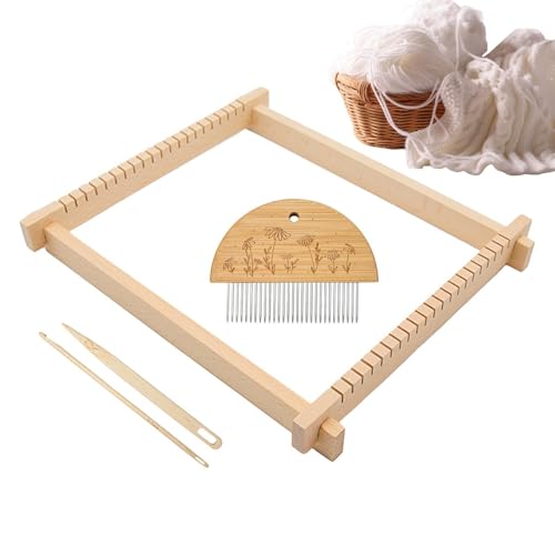 Strickwerkzeuge für Anfänger: Kinder-Webstuhl-Set, Diamant-Stange mit Gobelin-Webstuhlrahmen | Tragbares Webstuhl, das Kreativität und Fähigkeiten entwickelt Strickwerkzeuge für Anfänger: Kinder-Webstuhl-Set, Diamant-Stange mit Gobelin-Webstuhlrahmen | Tragbares Webstuhl, das Kreativität und Fähigkeiten entwickelt von Generic