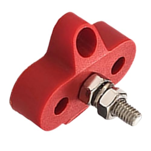Stromverteilerblock – Robuste Metallschiene, Klemme zur Aufnahme von Batterien des Verteilers | Kompakte Verteilung der Leistung M6/M8, Block von Generic