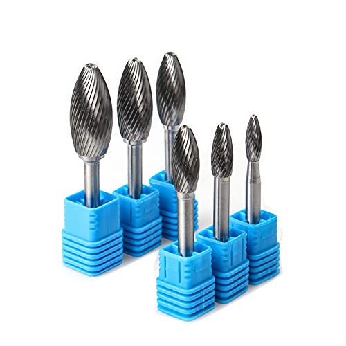 Stück Schaft Wolframstahl-Drehfeilenfräser-Bits Schleifwerkzeug Bohrer Fräser Schnitzbohrer für Schleifbohrer Metallschnitzen Polieren Gravieren Bohren Praktisch Stück Schaft Wolframstahl-Drehfeilenfräser-Bits Schleifwerkzeug Bohrer Fräser Schnitzbohrer für Schleifbohrer Metallschnitzen Polieren Gravieren Bohren Praktisch von Generic