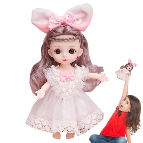 Süße BJD -Puppe - modische Anime -Figur, artikulierte Spielzeugfigur, stilvolles Prinzessin -Outfit | 16 cm -Design mit trendigen Kleidung, ideales Sammlerstück für Mädchen Geschenkkollektion Süße BJD -Puppe - modische Anime -Figur, artikulierte Spielzeugfigur, stilvolles Prinzessin -Outfit | 16 cm -Design mit trendigen Kleidung, ideales Sammlerstück für Mädchen Geschenkkollektion von Generic