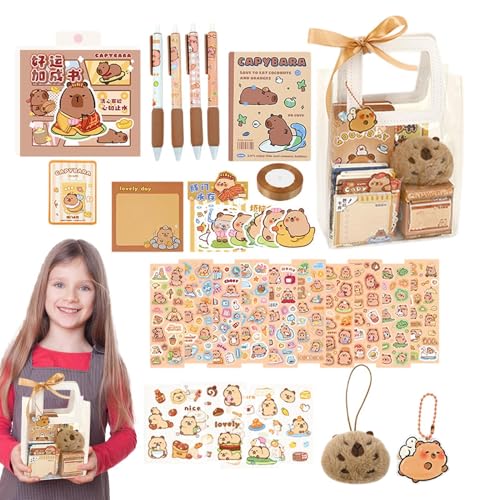 Süßes Capybara Schreibwaren, Bleistifte, Schulbedarf für Kinder, Capybara-Bleistift, lustiger Geburtstag, niedliches Bürozubehör für Kinder, Haftnotizen, A Süßes Capybara Schreibwaren, Bleistifte, Schulbedarf für Kinder, Capybara-Bleistift, lustiger Geburtstag, niedliches Bürozubehör für Kinder, Haftnotizen, A von Generic