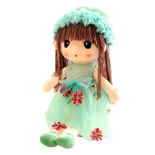 Sweet Plush Doll Girls - Kuschelige weiche Puppenhut, handgefertigte Stoffpuppe | Schlafbegleiter für kleine Kinder, Geburtstag des Weihnachtsfestivals Sweet Plush Doll Girls - Kuschelige weiche Puppenhut, handgefertigte Stoffpuppe | Schlafbegleiter für kleine Kinder, Geburtstag des Weihnachtsfestivals von Generic