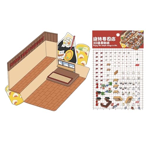 Szenen-Aufkleber | 3D-Aufkleber für Kinder | Erstellen Sie Ihren eigenen Miniatur-Aufkleber für Drehbuch für die Übersicht des Notizbuchs Mehrschichtige Innovation: Gibt ein bisschen Scrapbook zum Szenen-Aufkleber | 3D-Aufkleber für Kinder | Erstellen Sie Ihren eigenen Miniatur-Aufkleber für Drehbuch für die Übersicht des Notizbuchs Mehrschichtige Innovation: Gibt ein bisschen Scrapbook zum von Generic