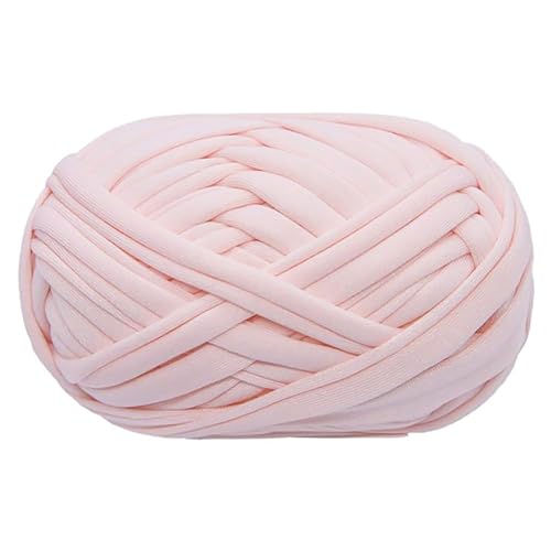 T-Shirt Garn Strickgarn Stoff Häkeltuch für Sommer Hand DIY Tasche Decke Kissen Häkeln Projekte 100g von Generic