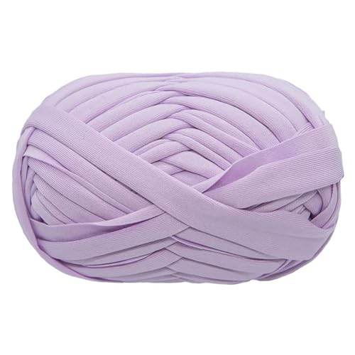 T-Shirt Garn Strickgarn Stoff Häkeltuch für Sommer Hand DIY Tasche Decke Kissen Häkeln Projekte 100g von Generic