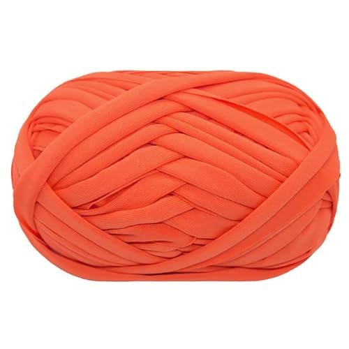 T-Shirt Garn Strickgarn Stoff Häkeltuch für Sommer Hand DIY Tasche Decke Kissen Häkeln Projekte 100g von Generic