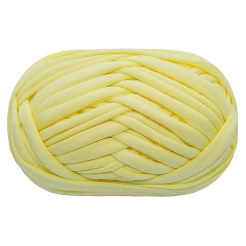 T-Shirt Garn Strickgarn Stoff Häkeltuch für Sommer Hand DIY Tasche Decke Kissen Häkeln Projekte 100g von Generic