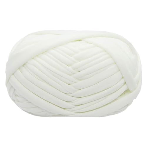 T-Shirt Garn Strickgarn Stoff Häkeltuch für Sommer Hand DIY Tasche Decke Kissen Häkeln Projekte 100g von Generic