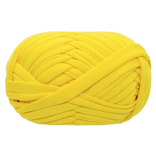 T-Shirt Garn Strickgarn Stoff Häkeltuch für Sommer Hand DIY Tasche Decke Kissen Häkeln Projekte 100g von Generic