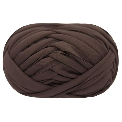 T-Shirt Garn Strickgarn Stoff Häkeltuch für Sommer Hand DIY Tasche Decke Kissen Häkeln Projekte 100g von Generic