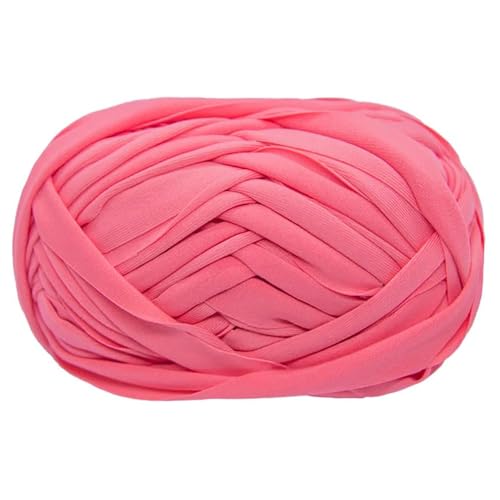T-Shirt Garn Strickgarn Stoff Häkeltuch für Sommer Hand DIY Tasche Decke Kissen Häkeln Projekte 100g von Generic