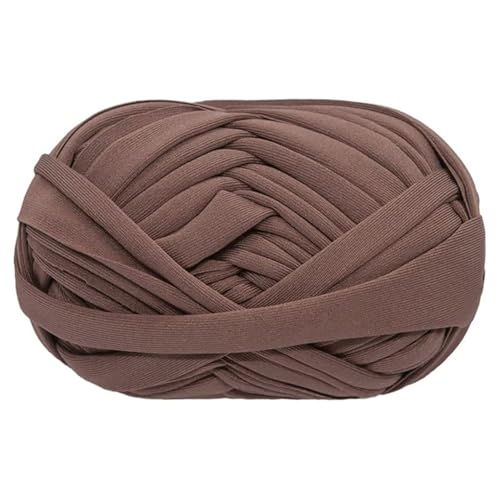 T-Shirt Garn Strickgarn Stoff Häkeltuch für Sommer Hand DIY Tasche Decke Kissen Häkeln Projekte 100g von Generic