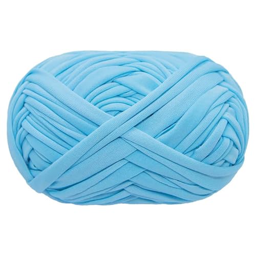T-Shirt Garn Strickgarn Stoff Häkeltuch für Sommer Hand DIY Tasche Decke Kissen Häkeln Projekte 100g von Generic