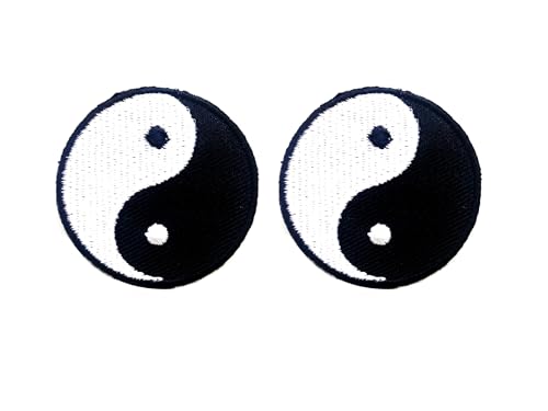 TH88 Mini-Aufnäher Yin Yang Peace Sing Cute Cartoon Logo 1 Aufnäher Aufbügler bestickte Applikation Badge Sign Patch Kleidung DIY Kostüm TH88 Mini-Aufnäher Yin Yang Peace Sing Cute Cartoon Logo 1 Aufnäher Aufbügler bestickte Applikation Badge Sign Patch Kleidung DIY Kostüm von Generic
