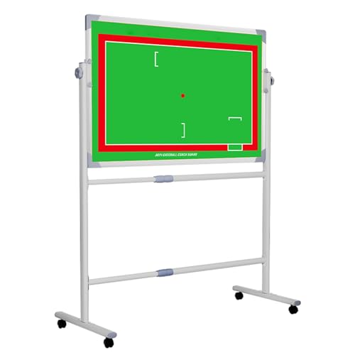 Taktikbrett Coaching Board für Die Schulung Oder Spielanalyse, Trainerboard, mit Markierstift und Radiergummi, für Fußball, Basketball, Badminton, Volleyball, Eishockey, Gateball(Gateball) von Generic