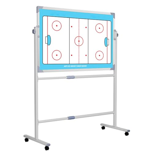 Taktikbrett Coaching Board für Die Schulung Oder Spielanalyse, Trainerboard, mit Markierstift und Radiergummi, für Fußball, Basketball, Badminton, Volleyball, Eishockey, Gateball(Ice hockey) von Generic
