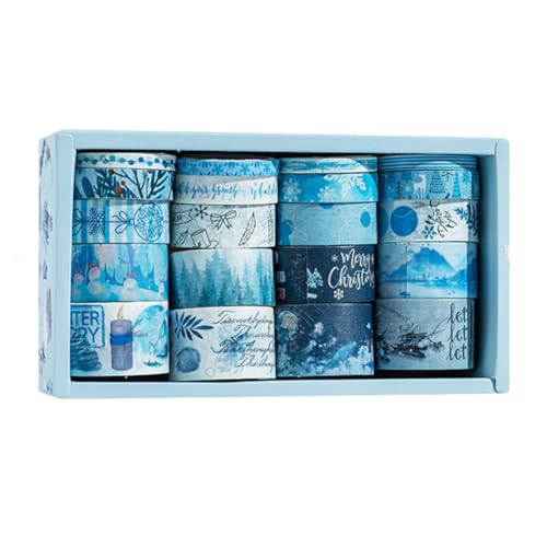 Tape Set 20 Rollen Dekoratives Klebeband for Scrapbooking Bastelprojekte DIY Geschenkverpackung von Generic
