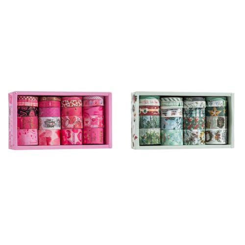 Tape Set 20 Rollen Dekoratives Klebeband for Scrapbooking Bastelprojekte DIY Geschenkverpackung Tape Set 20 Rollen Dekoratives Klebeband for Scrapbooking Bastelprojekte DIY Geschenkverpackung von Generic