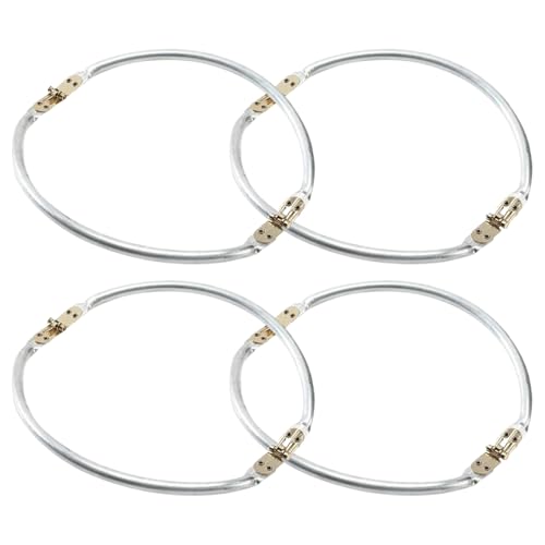 Taschenrahmen, Ersatzteile für Taschenrahmen – 4 Stück, Aluminiumverschluss, 23 cm, für Reparatur und Herstellung von Taschen und Handtaschen von Generic