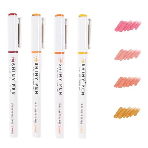 Textmarker | Schnelltrocknende Mehrzweck-Marker, schnell trocknende Marker für Studenten, Tagebücher, Notizen, Zeichnungen, Anfänger, Kalender, Poster Textmarker | Schnelltrocknende Mehrzweck-Marker, schnell trocknende Marker für Studenten, Tagebücher, Notizen, Zeichnungen, Anfänger, Kalender, Poster von Generic
