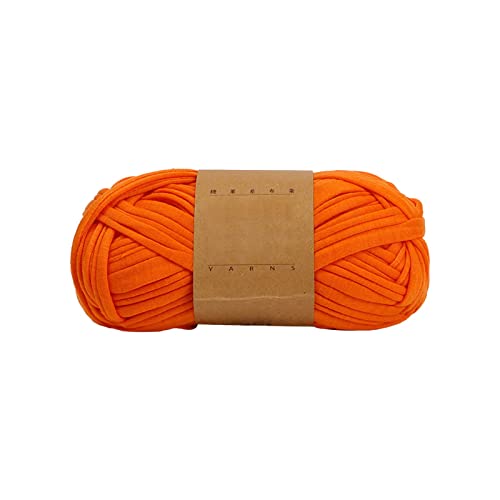 The Cloth Line Yarn Häkelstrickgarn für Anfänger mit gut sichtbaren Kammgarn mittlerer Baumwoll-Nylon-Mischung Strickmaschine (U, One Size) von Generic